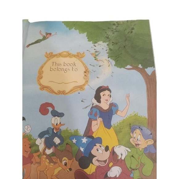 Walt Disneys Book Alice In Wonderland 1991 Hardcover 96 Pages With Tag - Picture 2 of 6